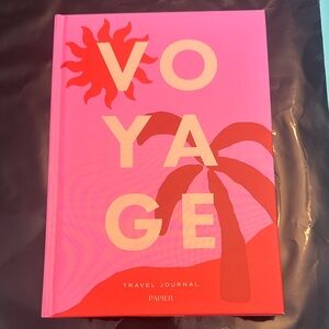 Pink and Red Travel Journal